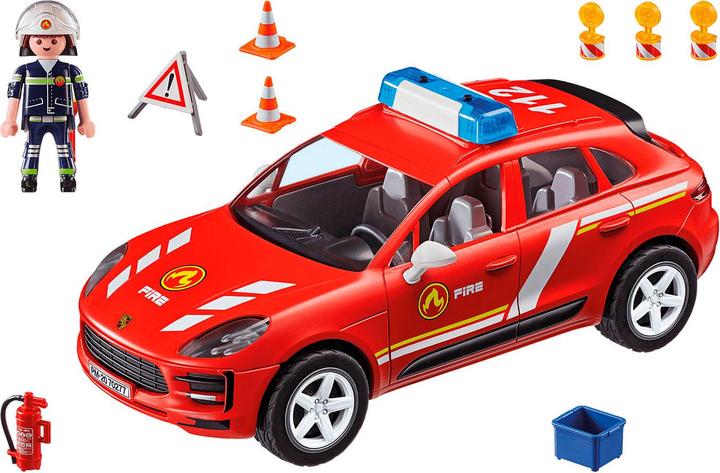 Immagine prodotto Playmobil Porsche Macan S Vigili del fuoco (70277, Playmobil Porsche)