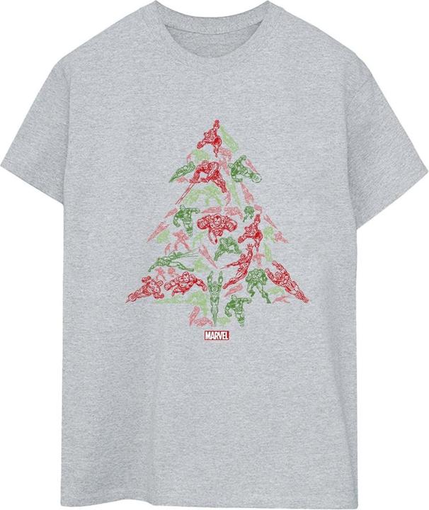 Produktbild Avengers Christmas Tree TShirt (XXL)