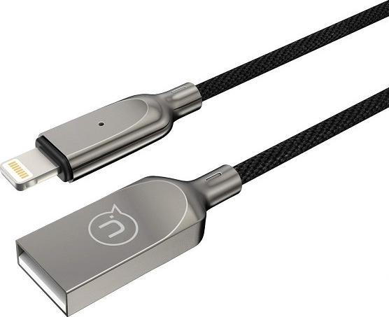 Produktbild Usams Cable USB USB-A - Lightning 1.9 m Black (IPYSUSB201) (1.90 m, USB 3.0)
