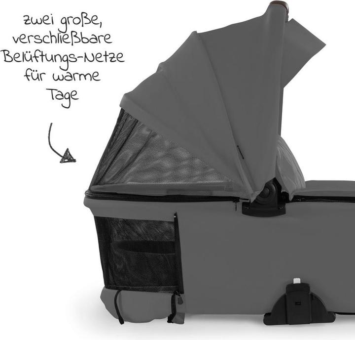 Produktbild Hauck Kombikinderwagen Kombi-Kinderwagen Walk N Care Set inkl. Babywanne