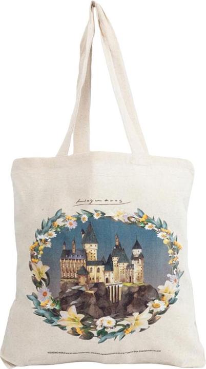 Actual product image Hogwarts Castle Canvas Tote Bag