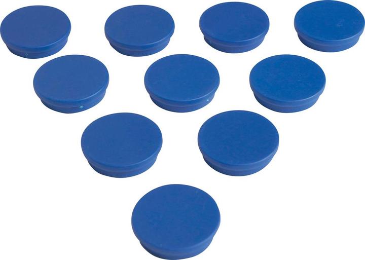 Produktbild Helmuth A. Jensen Kontormagnet Ø30mm blå