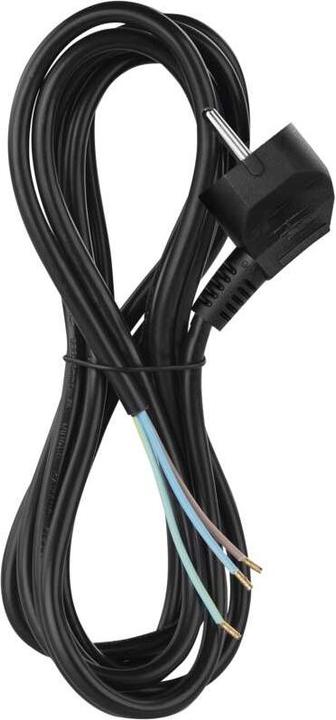 Produktbild Emos Netzkabel PVC 3x 0,75mm2, 3m, schwarz (3 m)