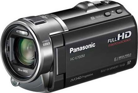 Panasonic HC-V707, FullHD, Flash, 22x WW-Zoom, Schwarz