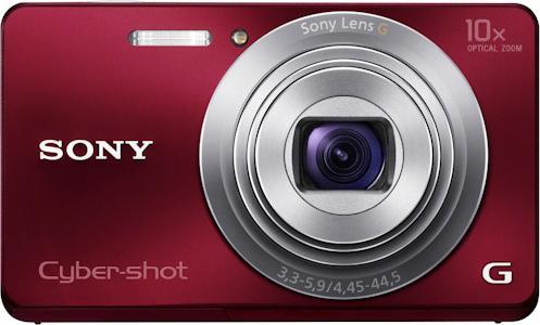 Produktbild Sony DSC-W690, 16 MP, 10x WW-Zoom, HD-Movies, Rot