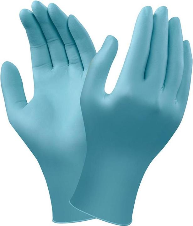 Produktbild Ansell Gummihandschuhe, blau, L (8.5, L)