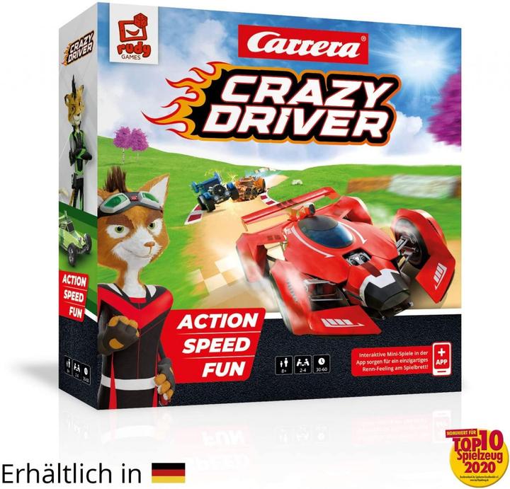 Image du produit Gamelab Crazy Driver by Carrera (Allemand)