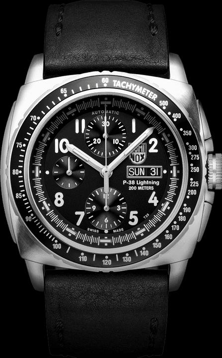 Luminox P-38 Lightning Series (Analoguhr, Chronograph, 44 mm)