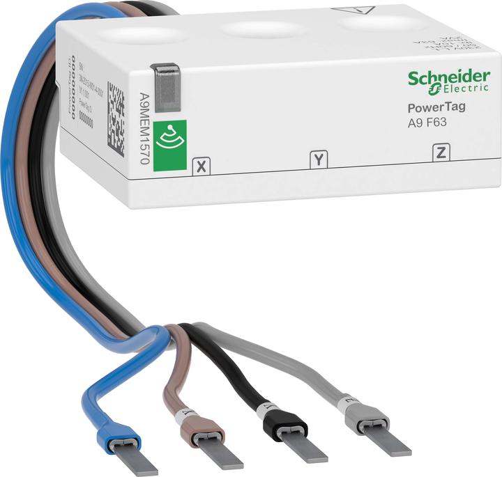 Schneider Electric PowerTag Acti9 Flex 3P+N Obere und A9MEM1570