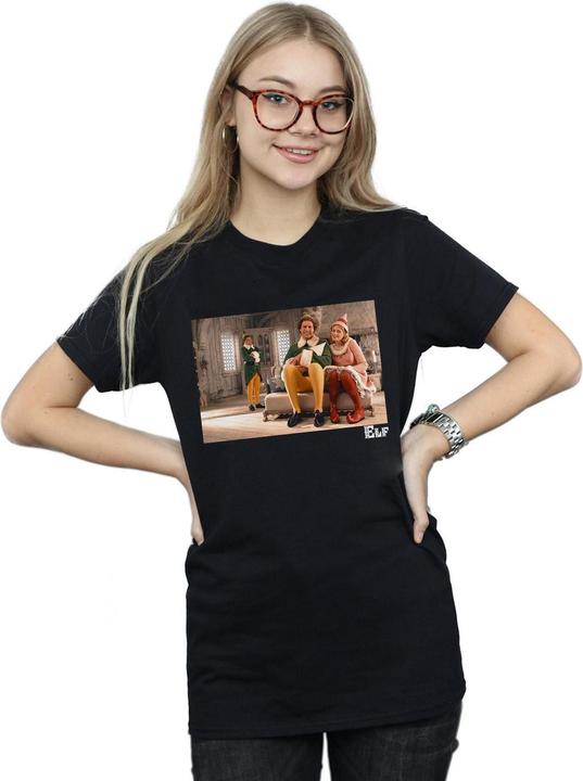 Immagine prodotto Elf Family Shot Maglietta Ampia Donna (XL)