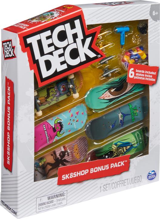 Produktbild Spin Master Tech Deck - Skate Shop Bonus Pack 6-Pack