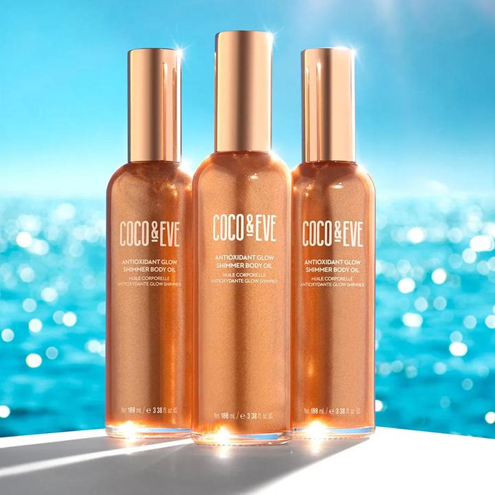 Immagine prodotto Coco & Eve Olio per il corpo antiossidante Glow Shimmer (Olio corpo, 100 ml)