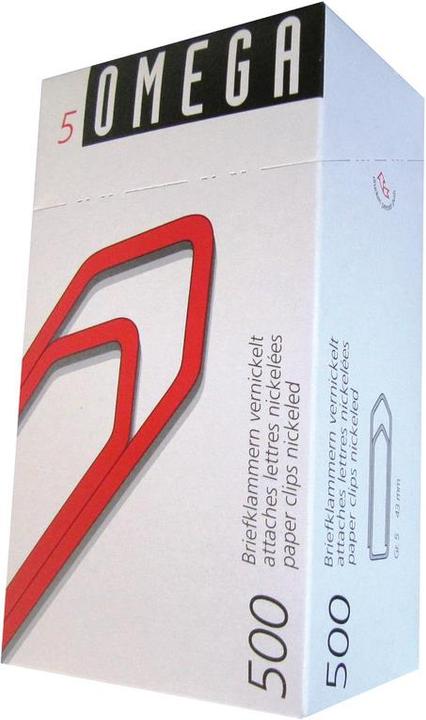 Produktbild Omega Büroklammern (500 x)