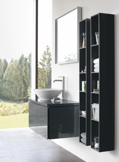 Produktbild Duravit Regalelement L-CUBE 180x180x1000mm basalt matt