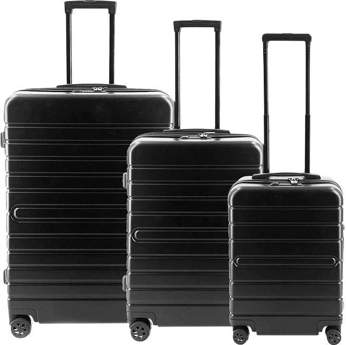 Produktbild JSA Reisetrolley Set 45610 3er schwarz