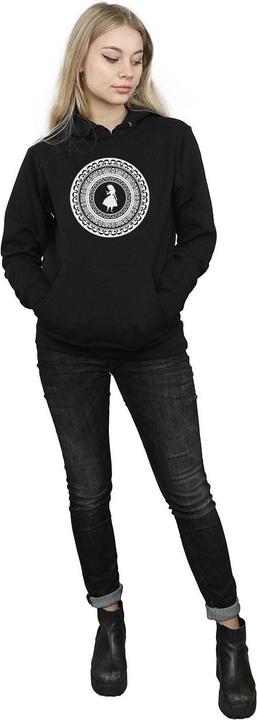 Immagine prodotto Disney Alice In Wonderland Circle Felpa con Cappuccio Donna (XXL)