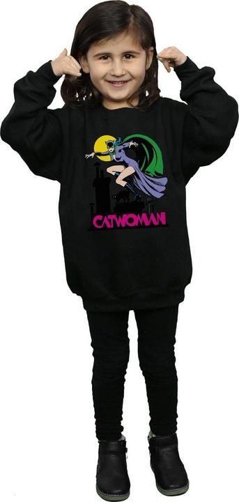 Immagine prodotto Catwoman Text Logo Felpa Ragazze (128)