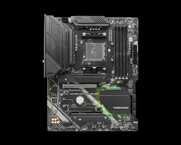 Produktbild MSI Mag B550 Tomahawk Max Wifi (AM4, AMD B550, ATX)