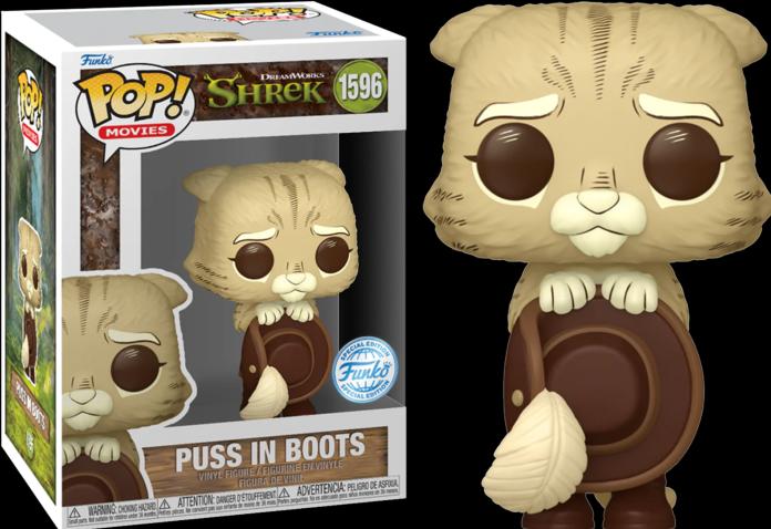 Produktbild Funko POP! Dreamworks Shrek - Puss in Boots (Retro) Exclusive