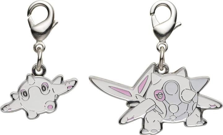 Pokémon Pokemon Center - Cetoddle, Cetitan Schlüsselanhänger - 2 Stück
