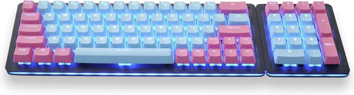Actual product image Mountain Quartz A Backlit Keycap set