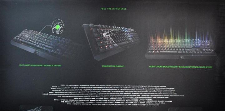 Produktbild Razer BlackWidow X Chroma (DE, Kabelgebunden)