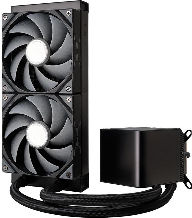 Actual product image TRYX PANORAMA complete water cooling system - 240 mm, black