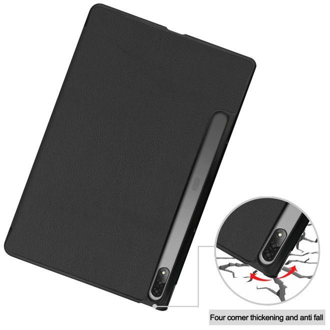 Produktbild MU Classic Dreifach faltbare Leder Hülle (Tab P12 Pro)
