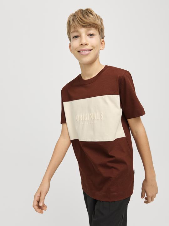 Actual product image Jack & Jones Colour Blocking T-shirt Junior T-shirt (176)
