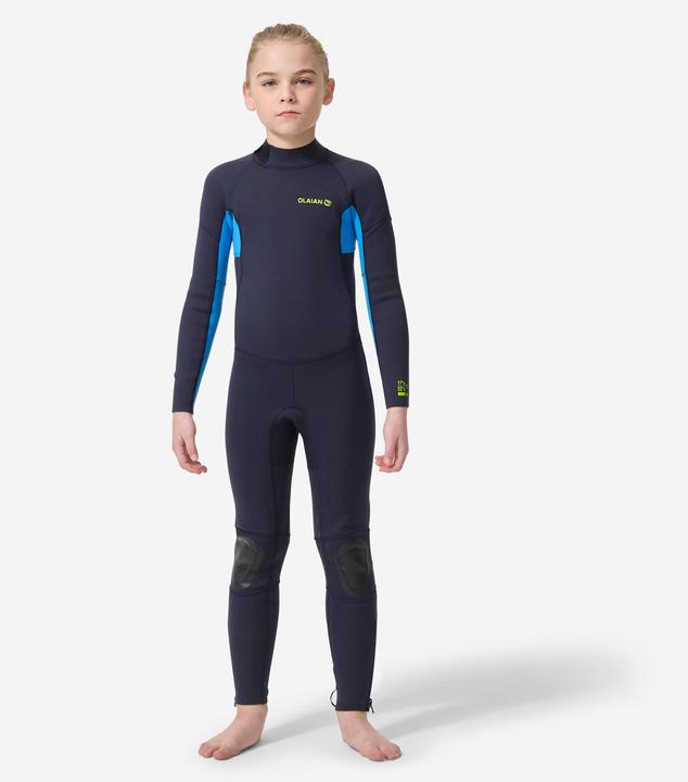 Actual product image Olaian SWS100TW 2/2 JR Surf wetsuit NAV (2 mm, 128)