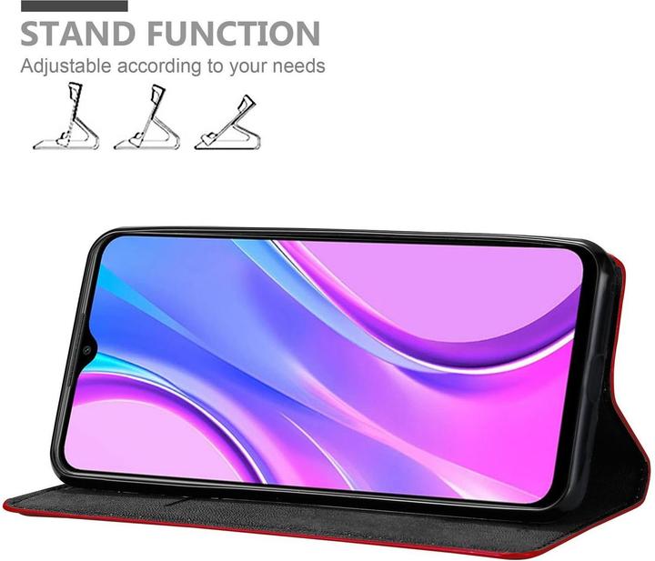Productafbeelding Cadorabo Boek Onzichtbare Magneethoes (Xiaomi Redmi 9)