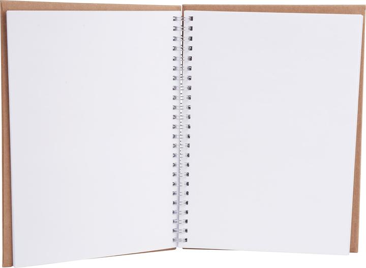 Produktbild VBS XXL 3er-Pack Fotoalbum KRAFTPAPIER mit weissen Seiten (14.8 x 21 cm)