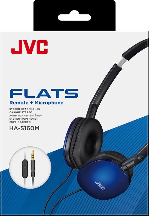 Image du produit JVC HA-S160M-AU bleu (pas de réduction du bruit, Filaire)