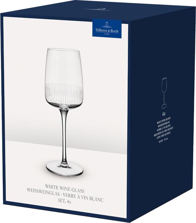 Produktbild Villeroy & Boch Weissweinglas, Set 4tlg. Afina (12.50 cl, 4 Gläser, Weissweingläser)
