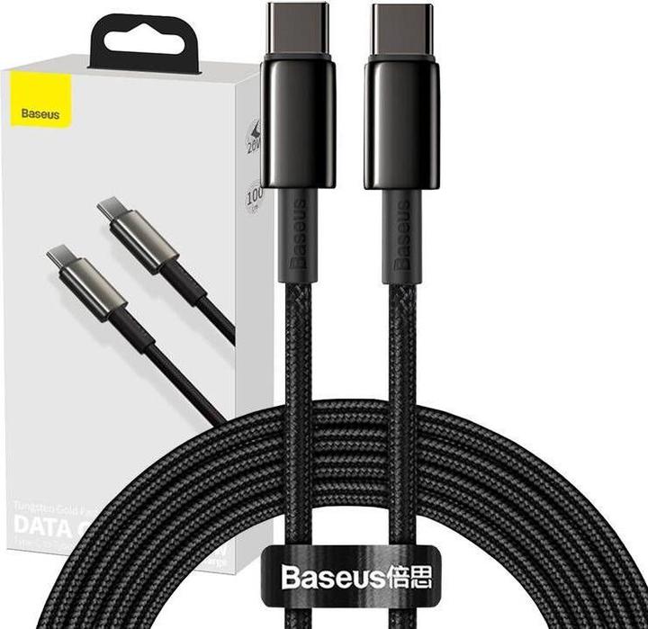 Produktbild Baseus USB C – USB C (1 m, USB 2.0, 100 W)