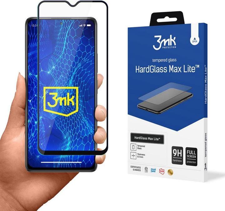 Produktbild 3MK Hardglass Max Lite Bildschirmschutz (1 Stück, Xiaomi Redmi Note 10 Pro)