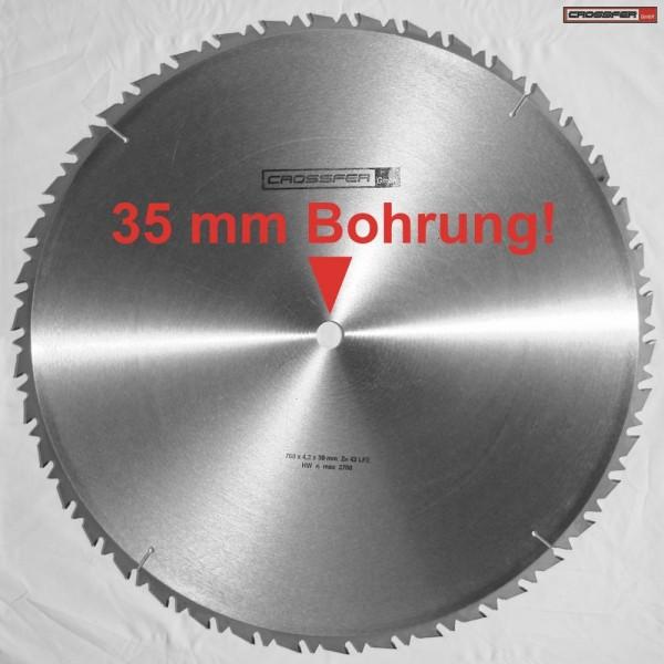 Crossfer - 700 mm 35 mm BOHRUNG HM-Sägeblatt Holz-Grobschnitt