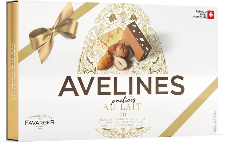 Produktbild Favarger HERITAGE Schachtel mit 20 Milch Avelines (200 g)