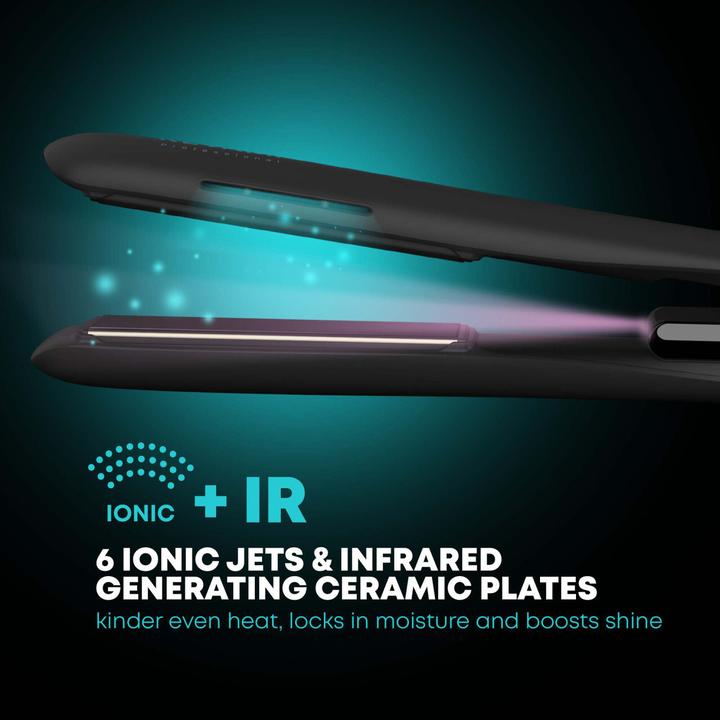Immagine prodotto Revamp Progloss Ion Shine con la tecnologia ionica - 6 elementi ionici per una perfetta lucentezza del (Piastra per capelli)