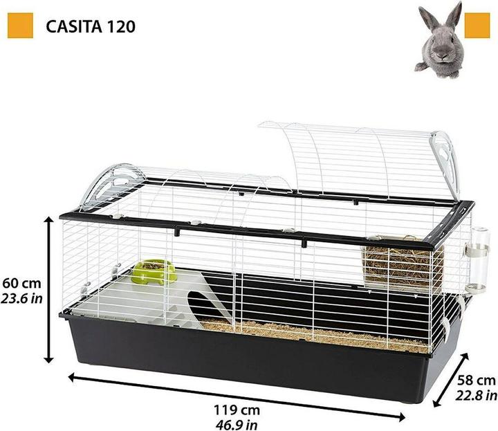 Actual product image Ferplast Casita 120 - Cage - 119x58 cm