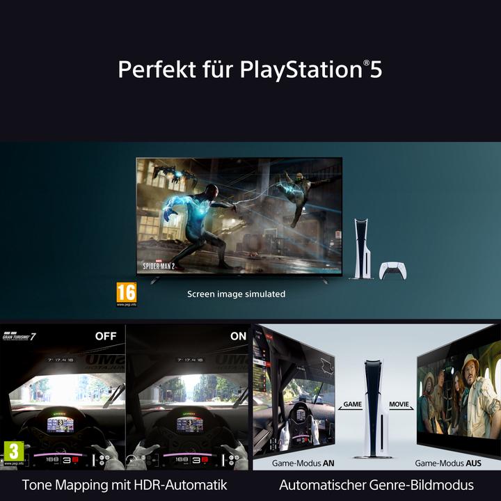 Immagine prodotto Sony K-65XR70AEP (65", Bravia 7, Mini-LED, 4K, 2024)