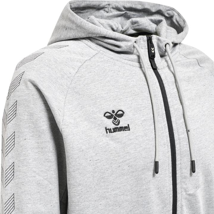 Actual product image hummel Hmlmove Grid Cotton Zip Hoodie (S)