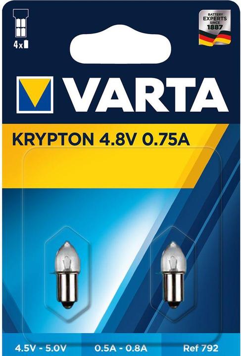 Produktbild Varta Glühbirnchen 792