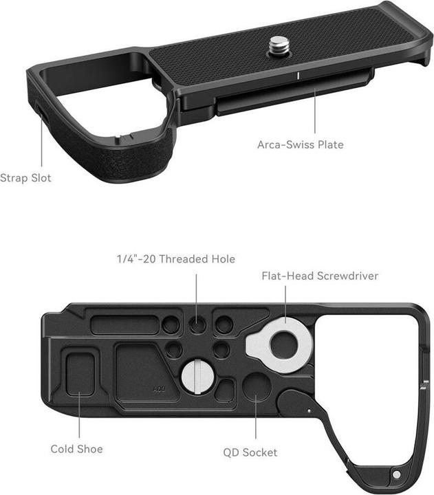 Actual product image SmallRig Baseplate for Sony Alpha 7R V / Alpha 7 IV 3666B (Cage)