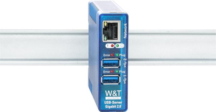 Produktbild W&T USB-Server Gigabit 53663