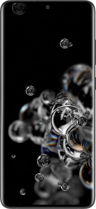 Produktbild Samsung Galaxy S20 Ultra 5G EU (128 GB, Cosmic Black, 6.90", Hybrid Dual SIM + eSIM, 108 Mpx, 5G)