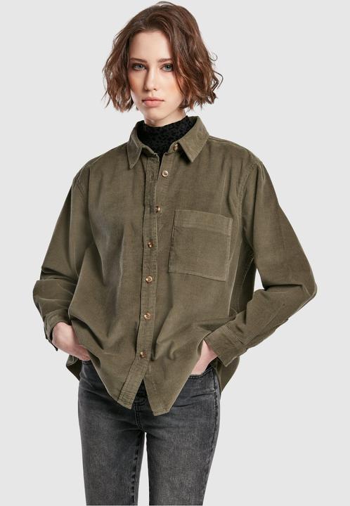 Actual product image Urban Classics Long sleeve shirt Corduroy Oversized (S)