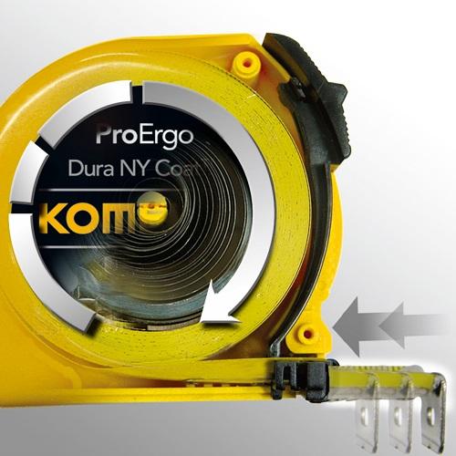 Actual product image Komelon Roulette PRO ERGO 8 mx 25 mm (M)