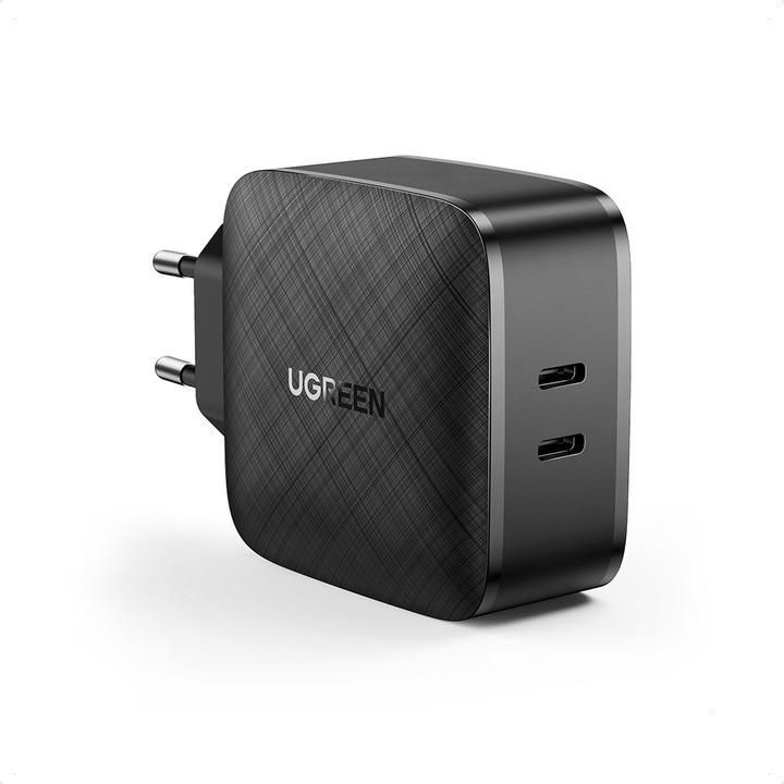 Actual product image Ugreen Wall charger CD216 2xUSB-C 66W PD (66 W)