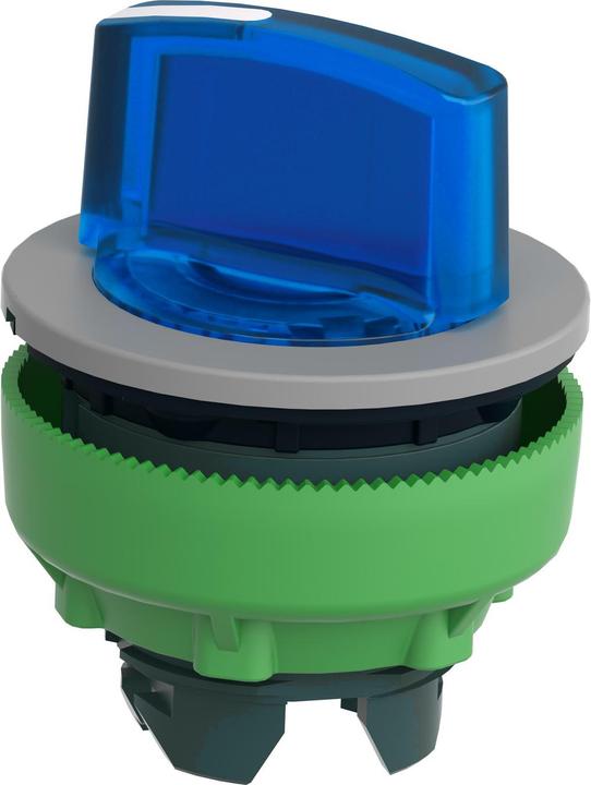 Actual product image Schneider Electric Illuminated selector switch, front, plastic, ZB5FK1263C0